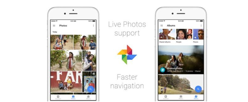 Google Photos hỗ trợ định dạng ảnh Live Photos trên iPhone 6s
