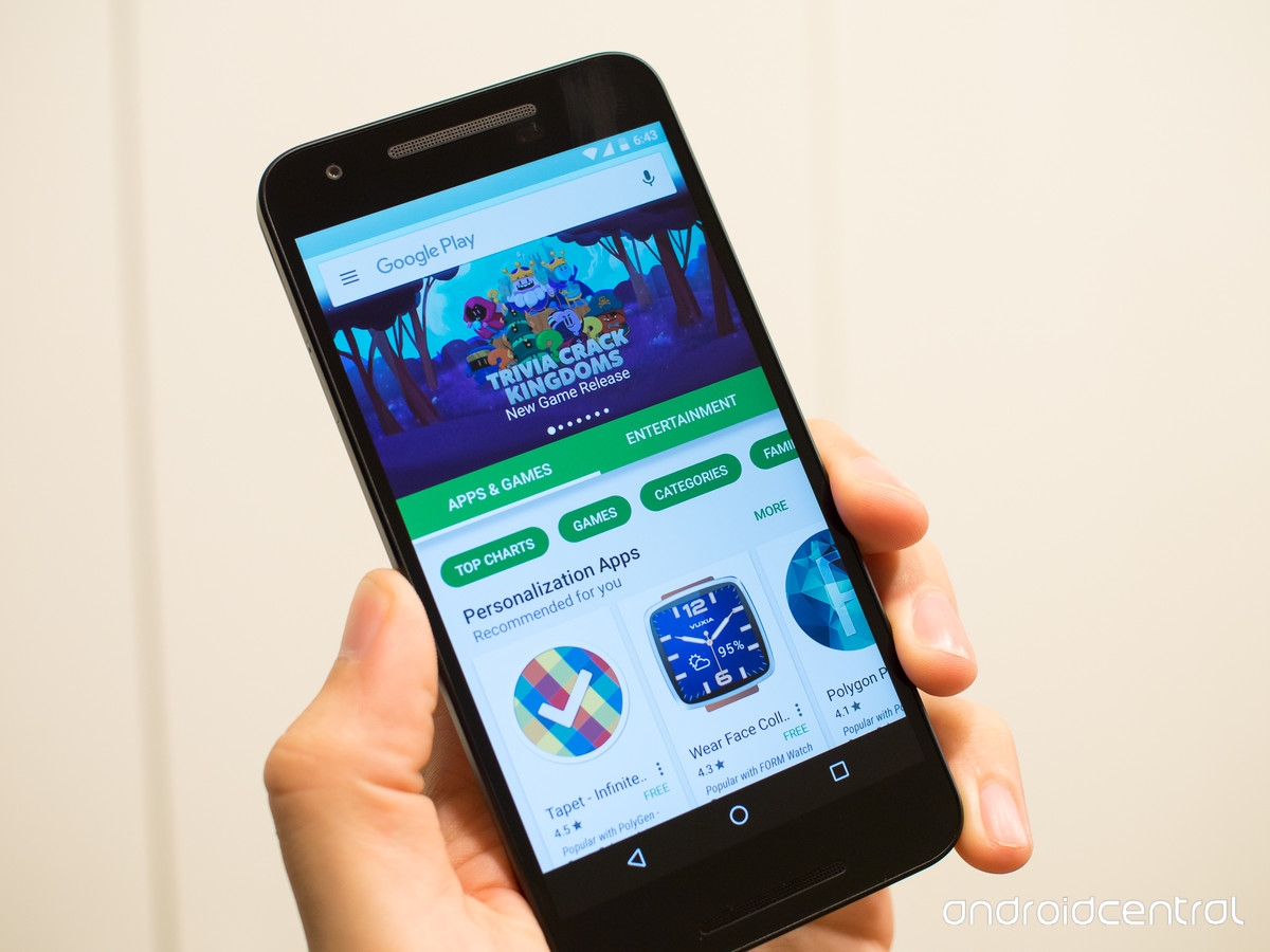 Google Play cập nhật giao diện mới