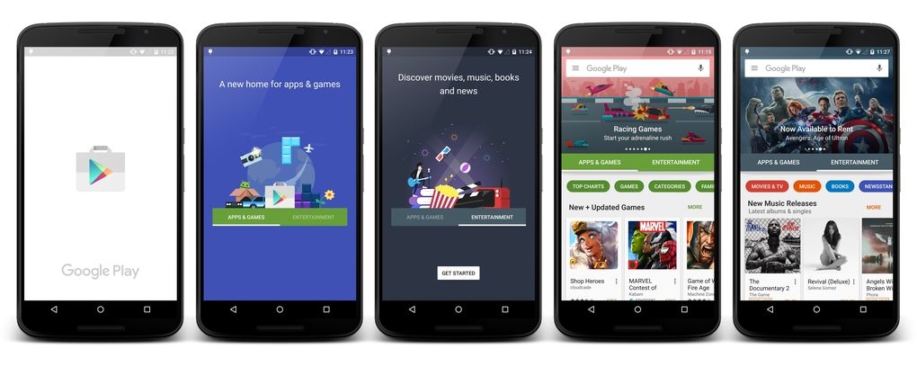 Google Play store lộ ảnh giao diện mới hút mắt 4