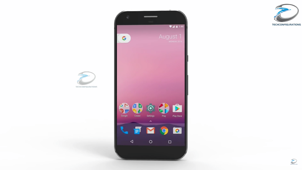 Hình ảnh và thông số cấu hình mới nhất của HTC Nexus Sailfish 1