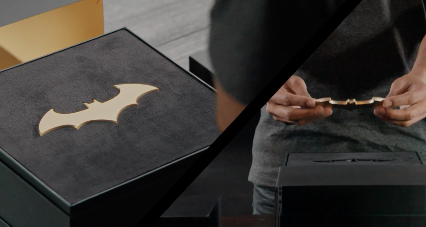 Hình ảnh và video mở hộp Galaxy S7 edge phiên bản Batman