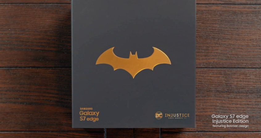 Hình ảnh và video mở hộp Galaxy S7 edge phiên bản Batman
