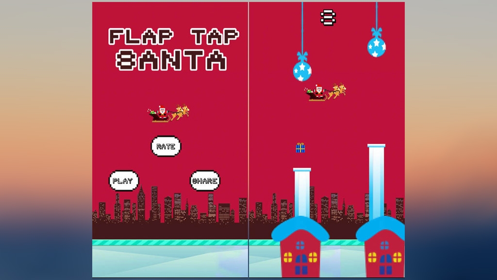 Flap Tap Santa