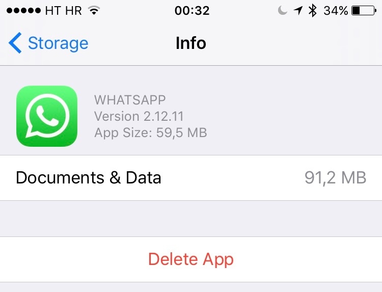 Xóa tài liệu bên trong ứng dụng