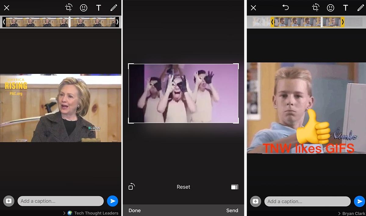 Người dùng iOS đã có thể gửi ảnh động GIF bằng WhapsApp