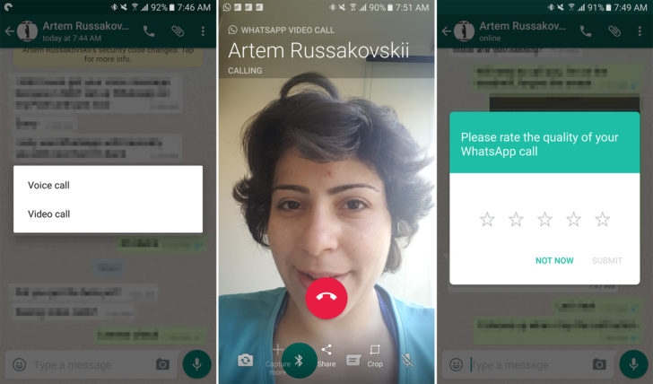 WhatsApp cập nhật tính năng video call 3