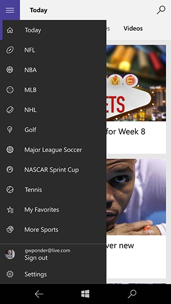 ứng dụng thể thao SPORTS 2