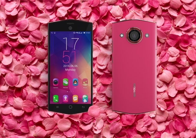 Keecoo Mobile K1: điện thoại lục giác dành cho phái nữ