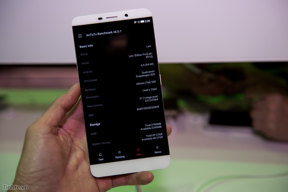 Khám phá sức mạnh ẩn chứa trong smartphone LeTV Le Max Pro  1