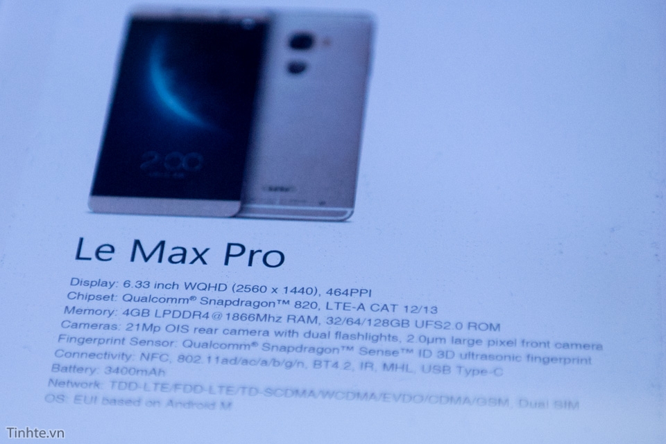 Khám phá sức mạnh ẩn chứa trong smartphone LeTV Le Max Pro 5