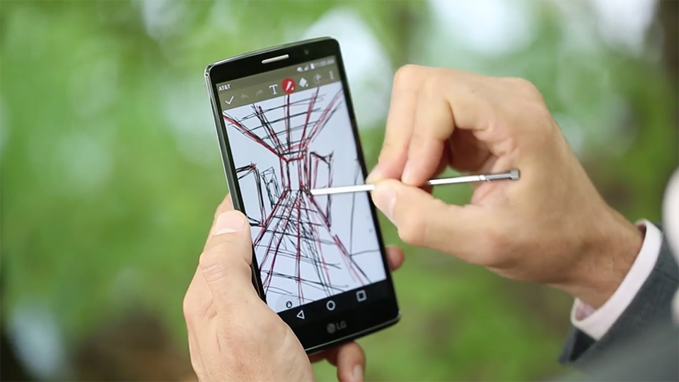 LG G Vista 2 trình làng: màn hình 5.7 inch, CPU lõi tám, bút Stylus 1