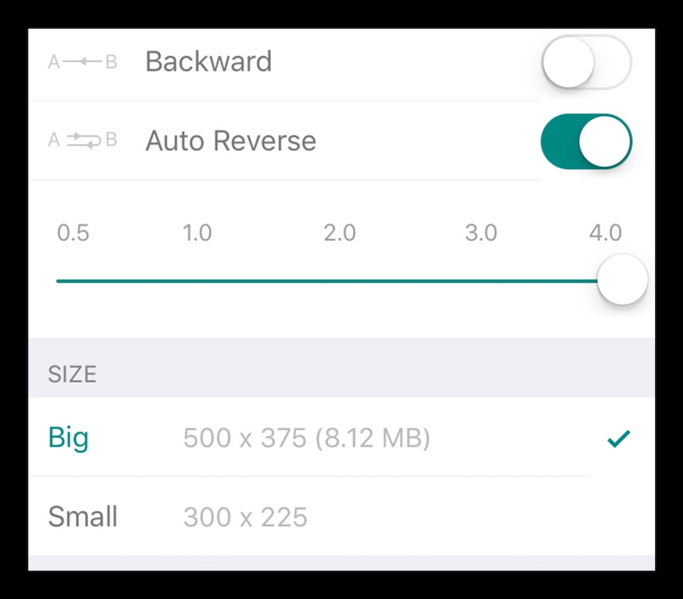 Lively: Ứng dụng chuyển đổi Live Photos thành video hoặc ảnh GIF