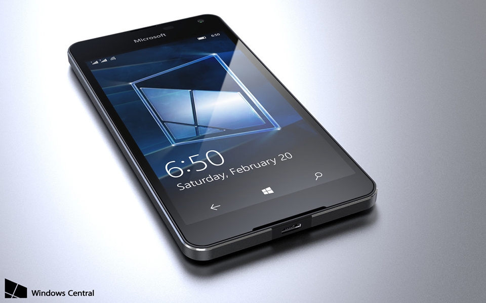 Lumia 650 lộ thiết kế cao cấp trong ảnh render mới 1