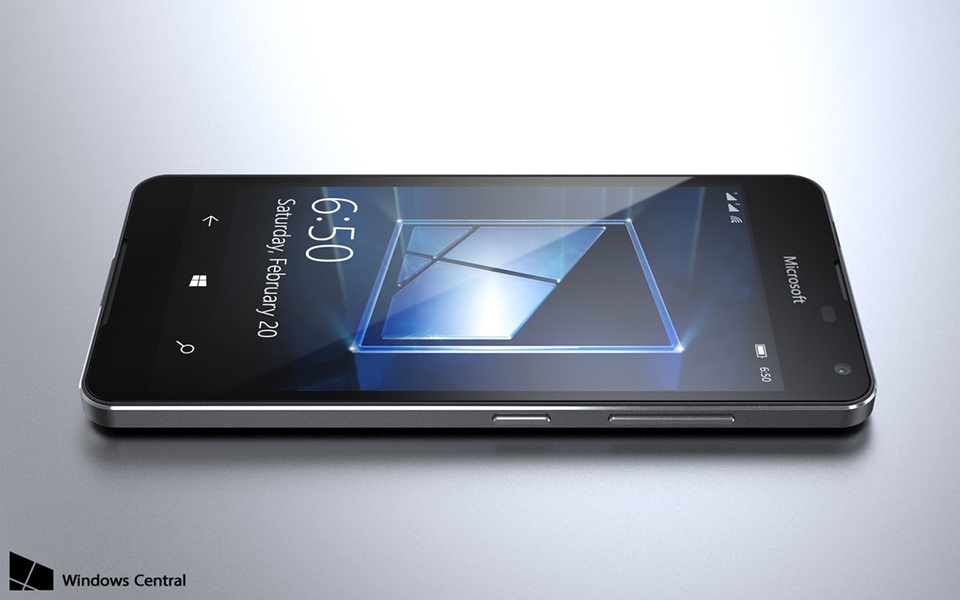 Lumia 650 lộ thiết kế cao cấp trong ảnh render mới 2