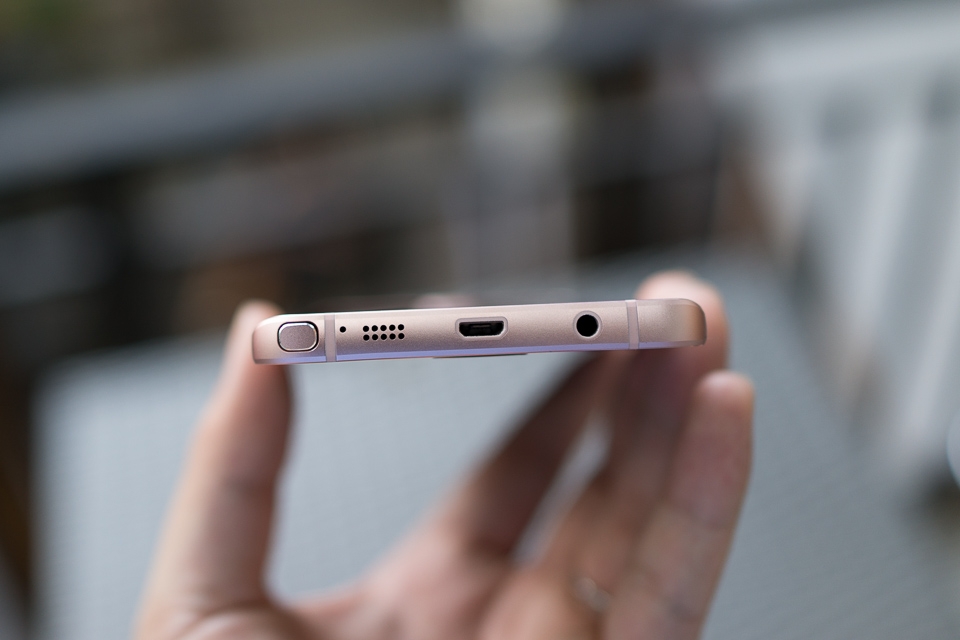 Mãn nhãn với ảnh thực tế Note 5 vàng hồng 11