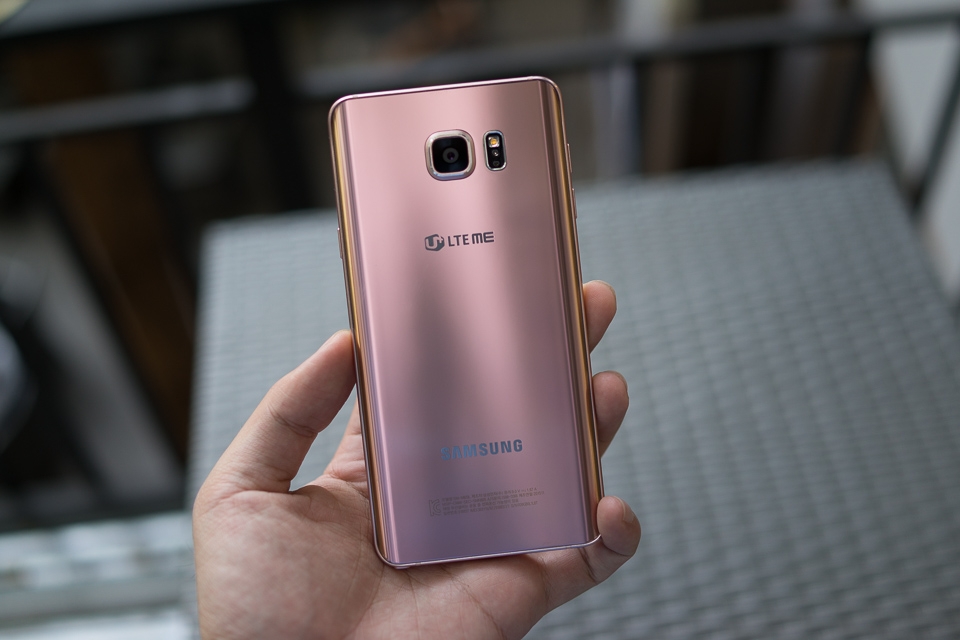 Mãn nhãn với ảnh thực tế Note 5 vàng hồng 6