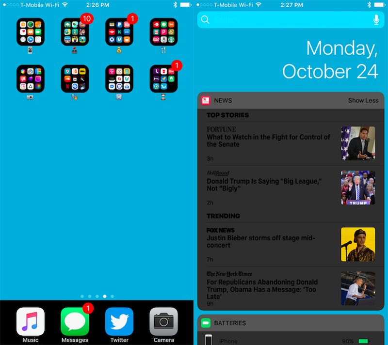 Mẹo đổi nền thư mục và thanh Dock trên iOS sang màu đen không cần jailbreak 4 Mẹo đổi nền thư mục và thanh Dock trên iOS sang màu đen không cần jailbreak 4