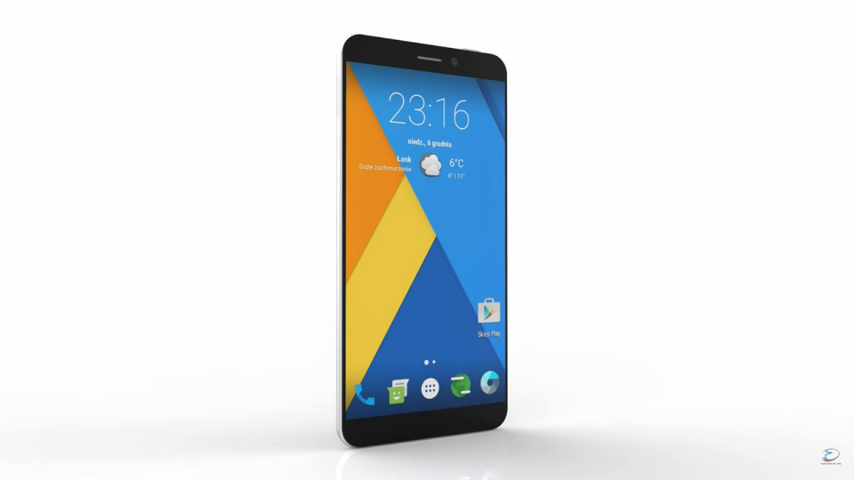 Ngất với độ chất của Nokia C1 trong video render mới