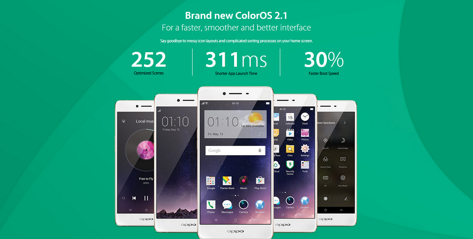 Phablet Oppo R7s ra mắt: màn hình 5.5 inch, 4GB RAM, sạc nhanh VOOC 11