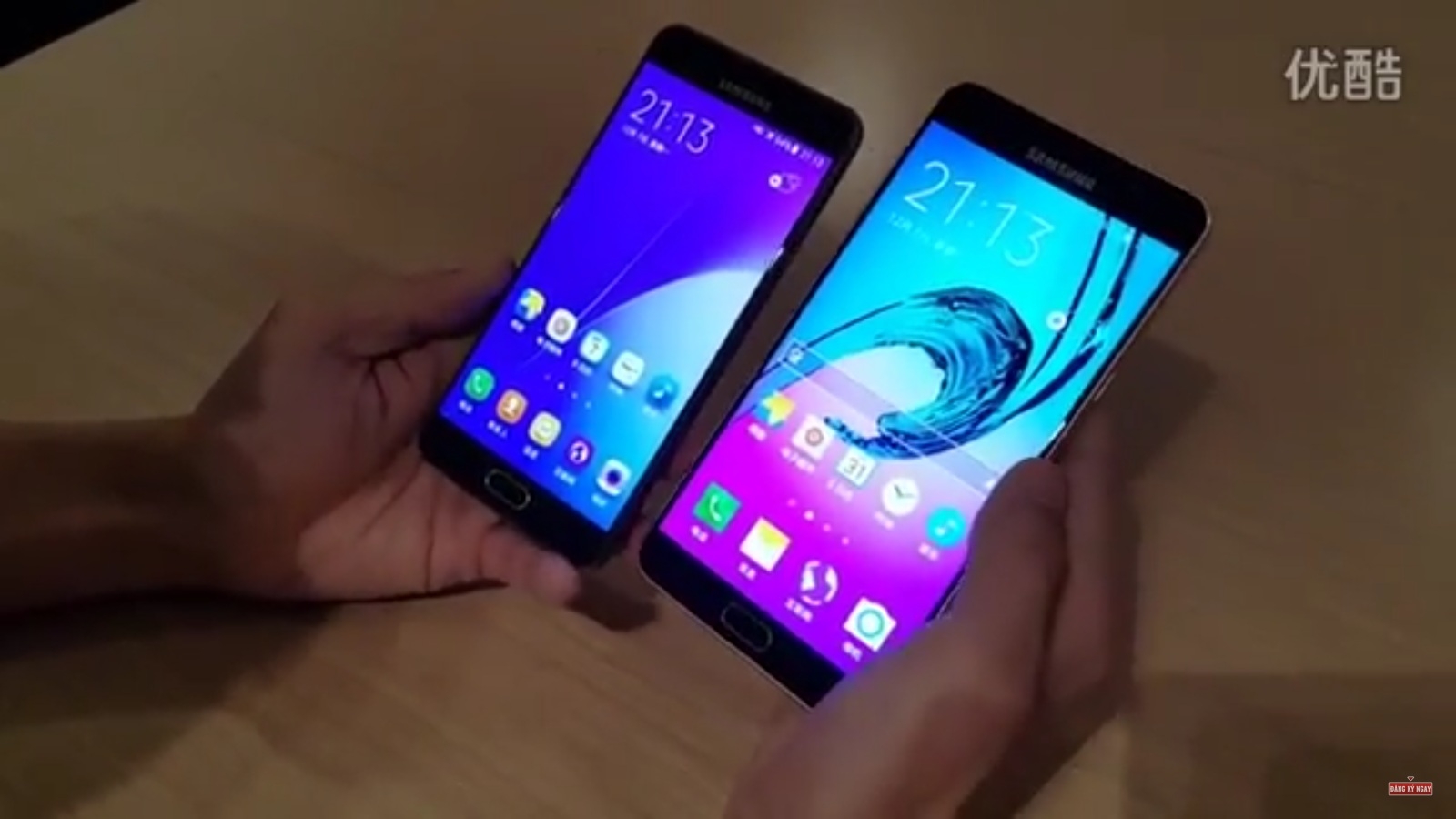 Samsung Galaxy A9 đọ dáng cùng Galaxy A7 trong video mới 2