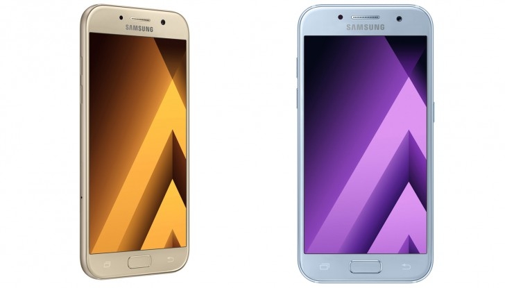Giá bán của bộ đôi Galaxy A3 (2017) và Galaxy A5 (2017)