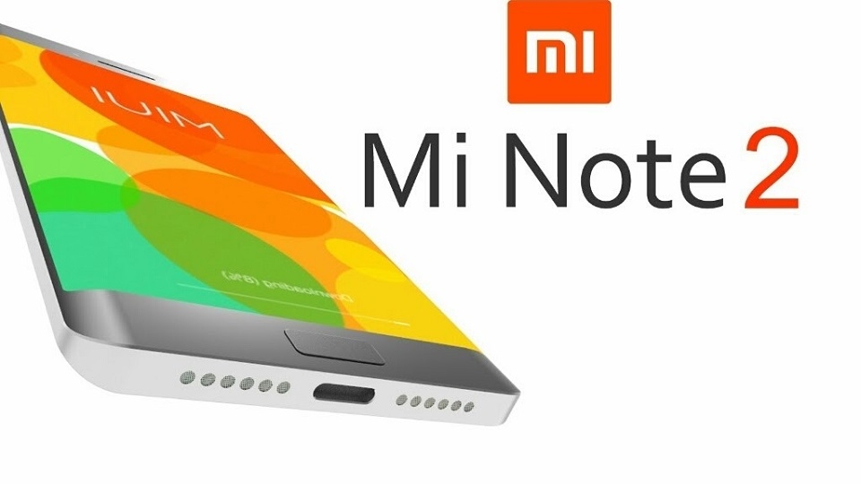 Tiếp tục lộ ảnh Xiaomi Mi Note 2 với màn hình cong và camera kép