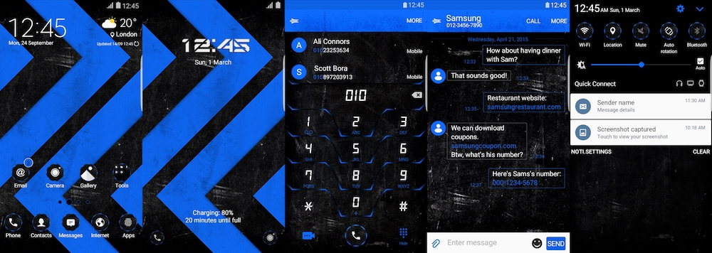 Tổng hợp 10 theme đẹp nhất tuần cho smartphone Galaxy