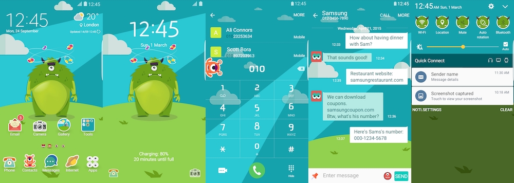 Tổng hợp 10 theme đẹp nhất tuần cho smartphone Galaxy