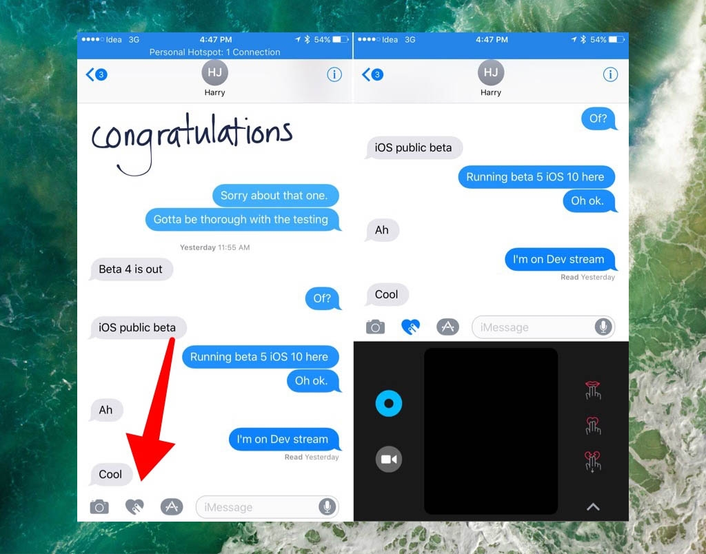 Tổng hợp 10 tính năng mới hay nhất của iMessage trên iOS 10 13 Tổng hợp 10 tính năng mới hay nhất của iMessage trên iOS 10 13