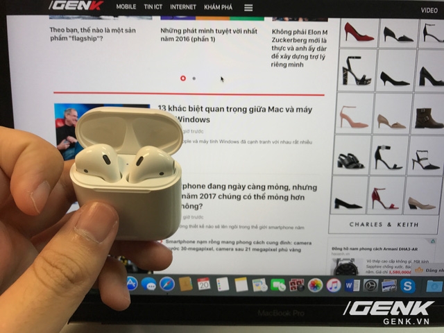 Trên tay tai nghe AirPods chính hãng đầu tiên tại Việt Nam 7