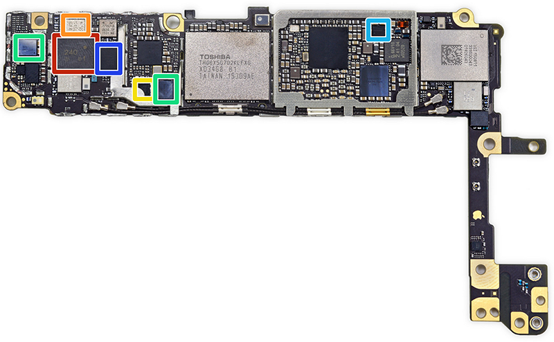 Video bẻ cong iPhone 6s Plus và hình ảnh mổ xẻ iPhone 6s Rose Gold 20