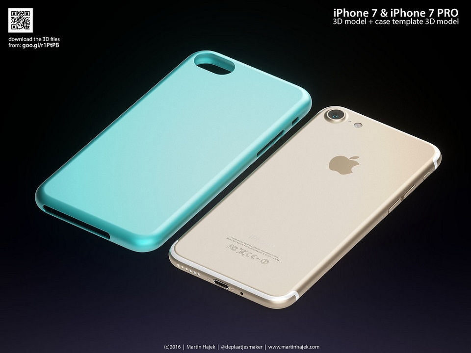 Ý tưởng iPhone 7 và iPhone 7 Plus dựa trên các tin rò rỉ