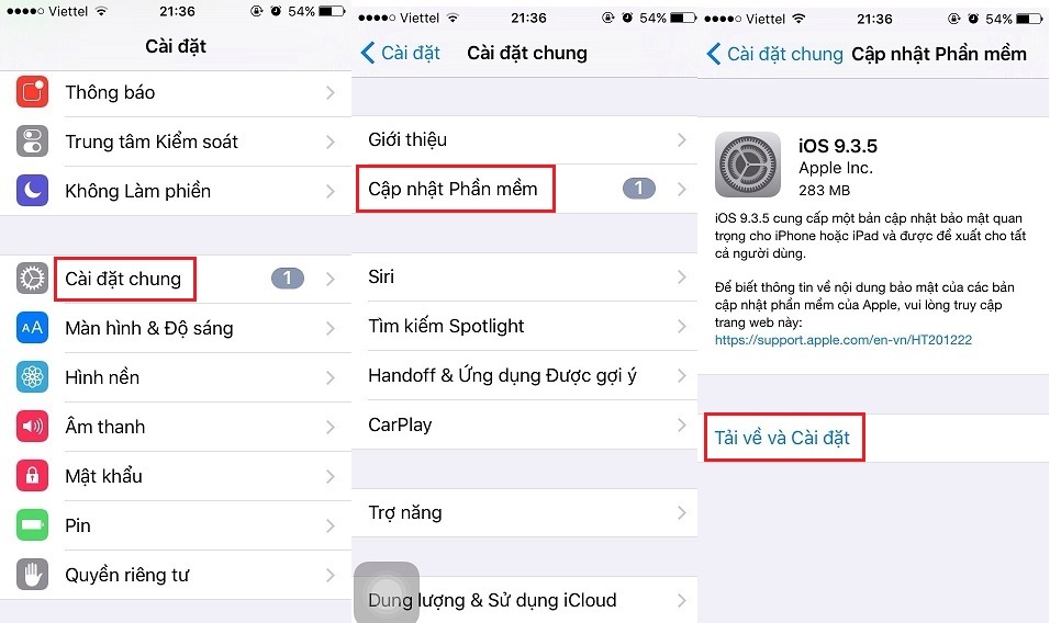Lý do bạn nên cập nhật iOS 9.3.5 ngay hôm nay