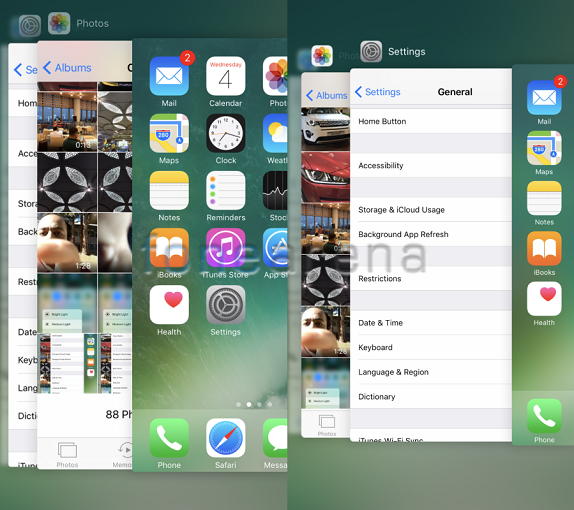 Chuyển đổi ứng dụng bằng 3D Touch Chuyển đổi ứng dụng bằng 3D Touch