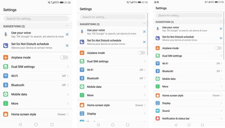 Sử dụng 'View Mode' để dễ dàng xem các thông tin hiển thị trên màn hình