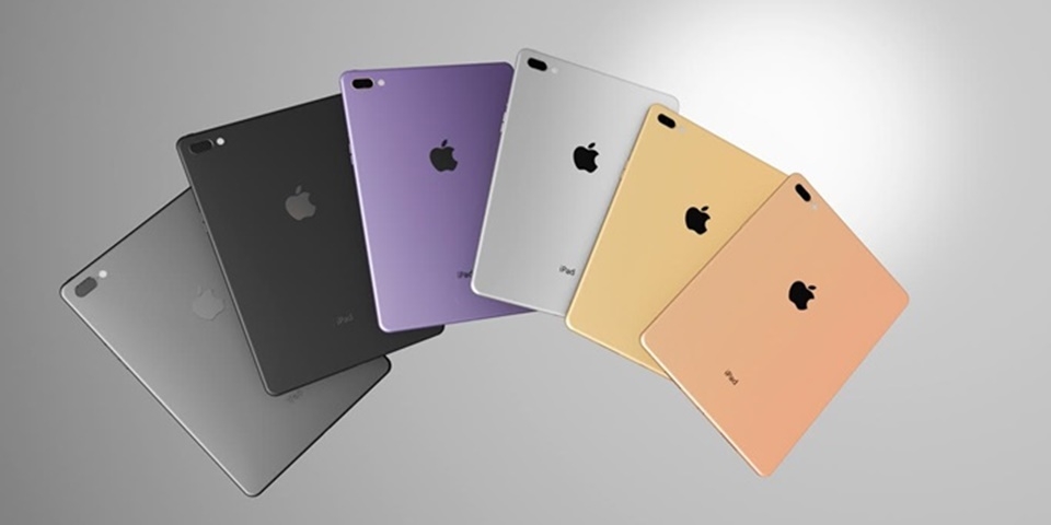 Hình render iPad Pro 2 Hình render iPad Pro 2