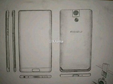Lộ cấu hình và hình phát thảo của chiếc Meizu Legent - khủng nhất từ trước đến nay