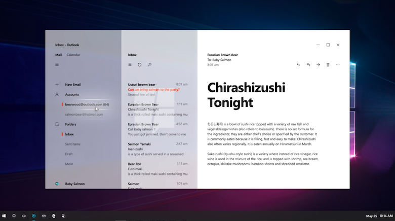 Rò rỉ hình ảnh cho thấy giao diện cực đẹp của phiên bản Windows 10 kế tiếp Rò rỉ hình ảnh cho thấy giao diện cực đẹp của phiên bản Windows 10 kế tiếp