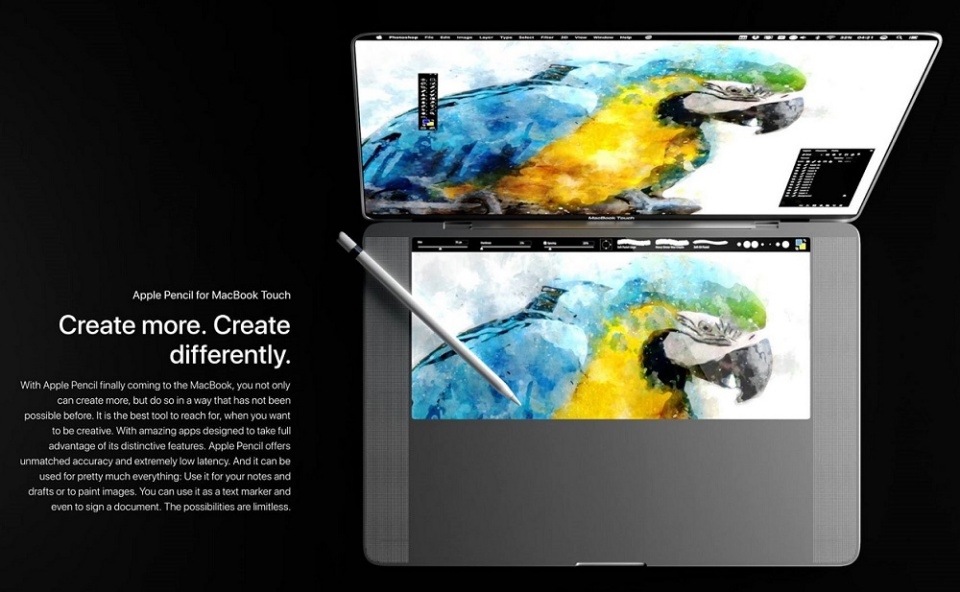 MacBook Touch Concept 2