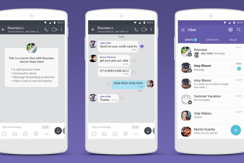 Phần mềm gửi tin nhắn miễn phí: Viber