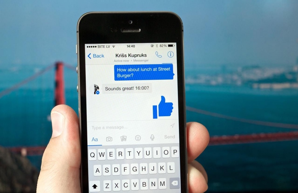 Phần mềm gửi tin nhắn miễn phí: Facebook Messenger