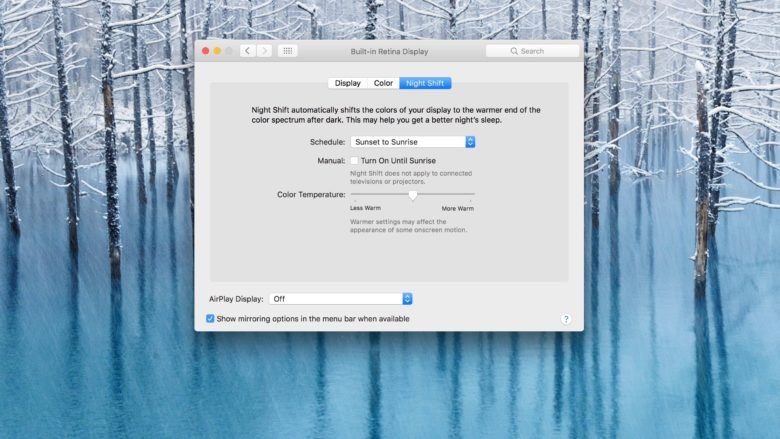 Từ System Preferences Từ System Preferences