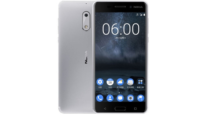 Nokia 6 màu trắng tinh khôi lộ diện trước công chúng Nokia 6 màu trắng tinh khôi lộ diện trước công chúng