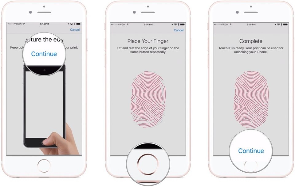 Thách thức Touch ID iPhone 8 - Hình 2 Thách thức Touch ID iPhone 8 - Hình 2