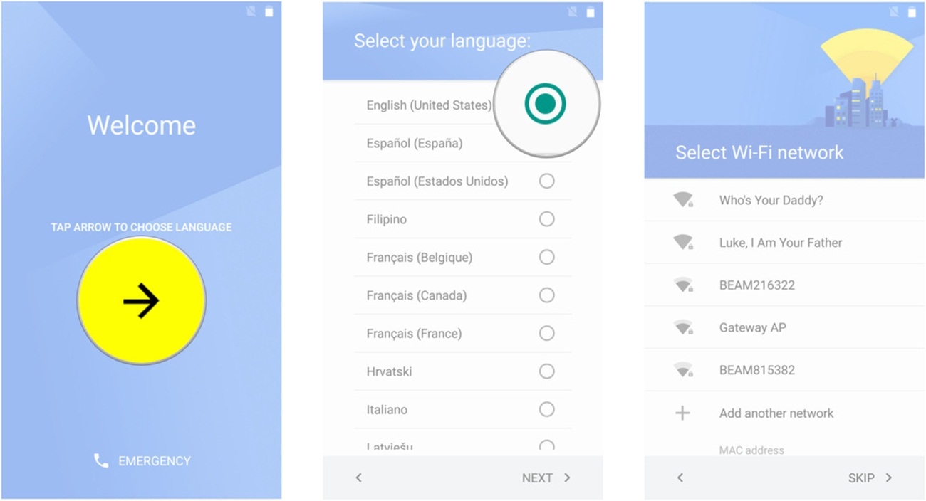 Khôi phục backup Android Khôi phục backup Android
