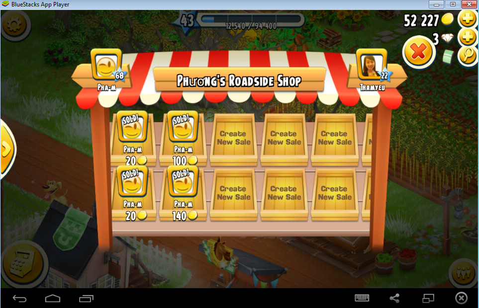 Chơi Hay Day trên máy tính