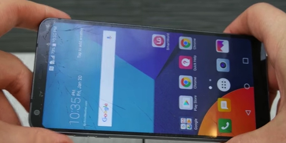 Hãy xem LG G6 sống sót thế nào qua màn test độ bền