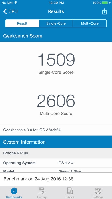 Geekbench 4 Geekbench 4