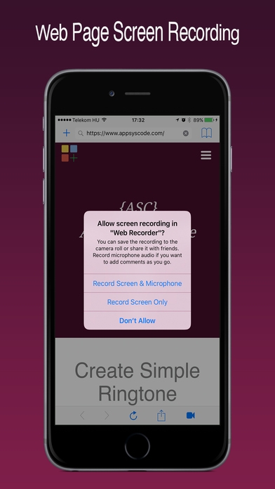 Web Page Recorder
