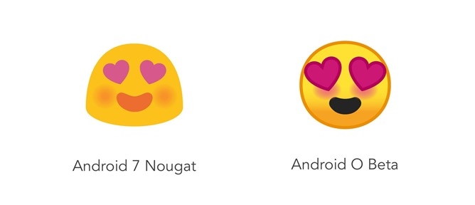 Emoji mới trên Android O